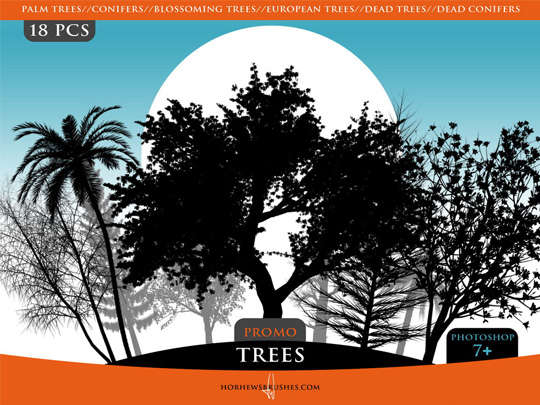 Free Photoshop Tree Brushes Free Photoshop Tree Brushes
