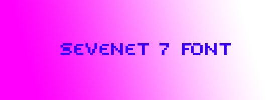 Free Pixel Fonts