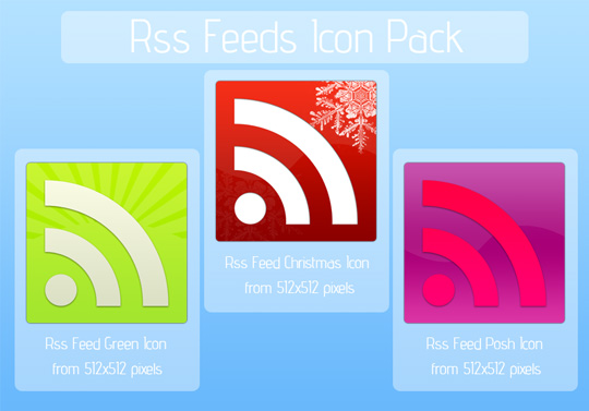ipod touch icons pack. Rss Feed icons Pack