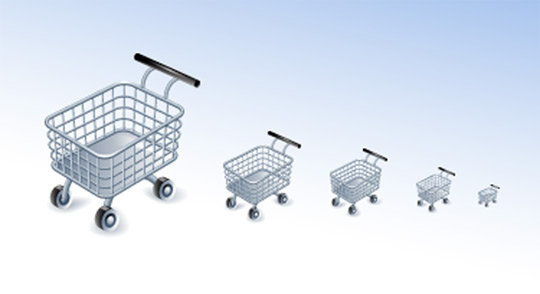shopping cart icon. Shopping Cart Icon