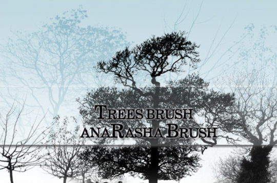 Free Photoshop Tree Brushes