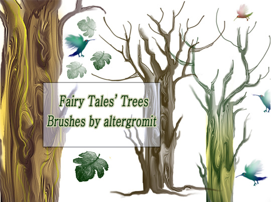 Free Photoshop Tree Brushes