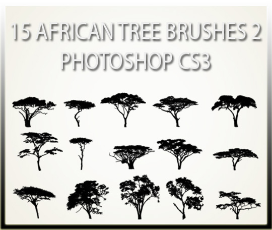 Free Photoshop Tree Brushes