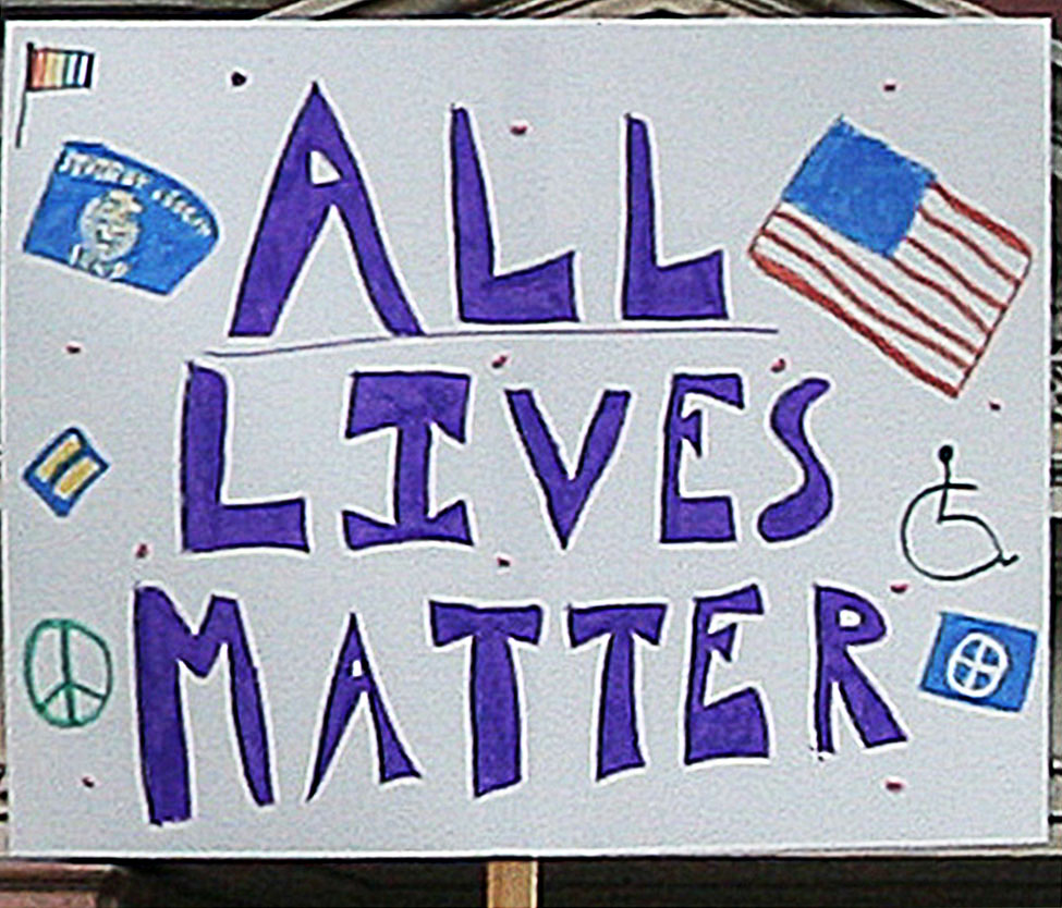 All Lives Matter flag