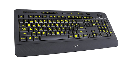 Azio Vision Backlit USB Keyboard