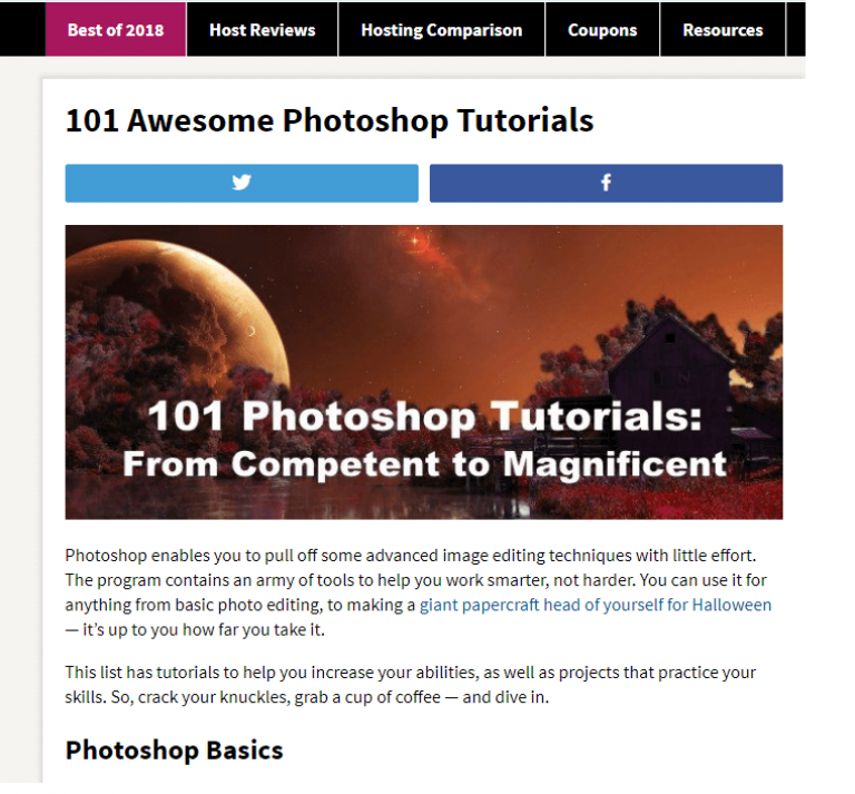 38 Great sites for Tutorials GeekSucks